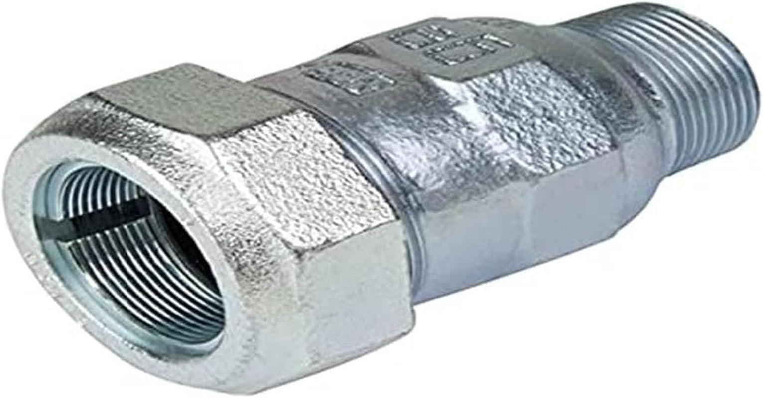 Conector A de abrazadera de hierro fundido maleable, 3/4 pulgadas x 26,9 mm, 01.150.00.02