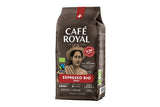 Café Royal Bio Espresso Perú – 100% Arábica Kaffeebohnen, aromatisch-intensiv, dunkle Röstung, Stärke 4/5, Bio & Fairtrade, 500 g ganze Bohnen