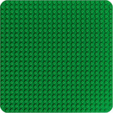 Tablero de construcción LEGO DUPLO en verde, Juguete de construcción para niños pequeños a partir de 18 meses, Para exponer modelos, Permite a los niños en edad preescolar construir de forma creativa y jugar con imaginación, Juguete educativo 10460 Juegos de construcción Besuche den LEGO-Store
