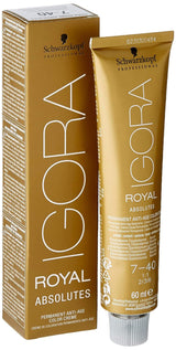 Igora Royal Absolute Age Blend Color de Cabello, 7-560 Rubio Medio Dorado Chocolate, 60ml Naty Shop Tinte para el Cabello 7-40 Rubio Medio Beige Natural 1 G (1 paquete)