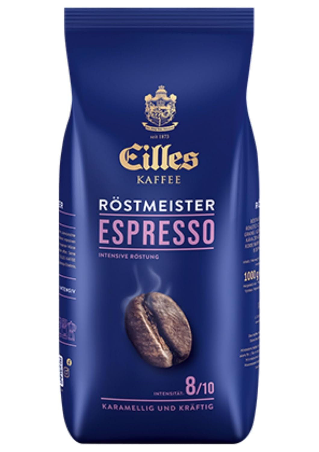 EILLES Café expreso 4x 1000g (4000g) - Café expreso premium en granos