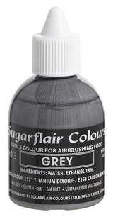Sugarflair Colorante alimentario rojo intenso - Colorante alimentario líquido comestible, colorante con aerógrafo para pasteles, magdalenas, glaseado y decoraciones de pasteles - 60 ml