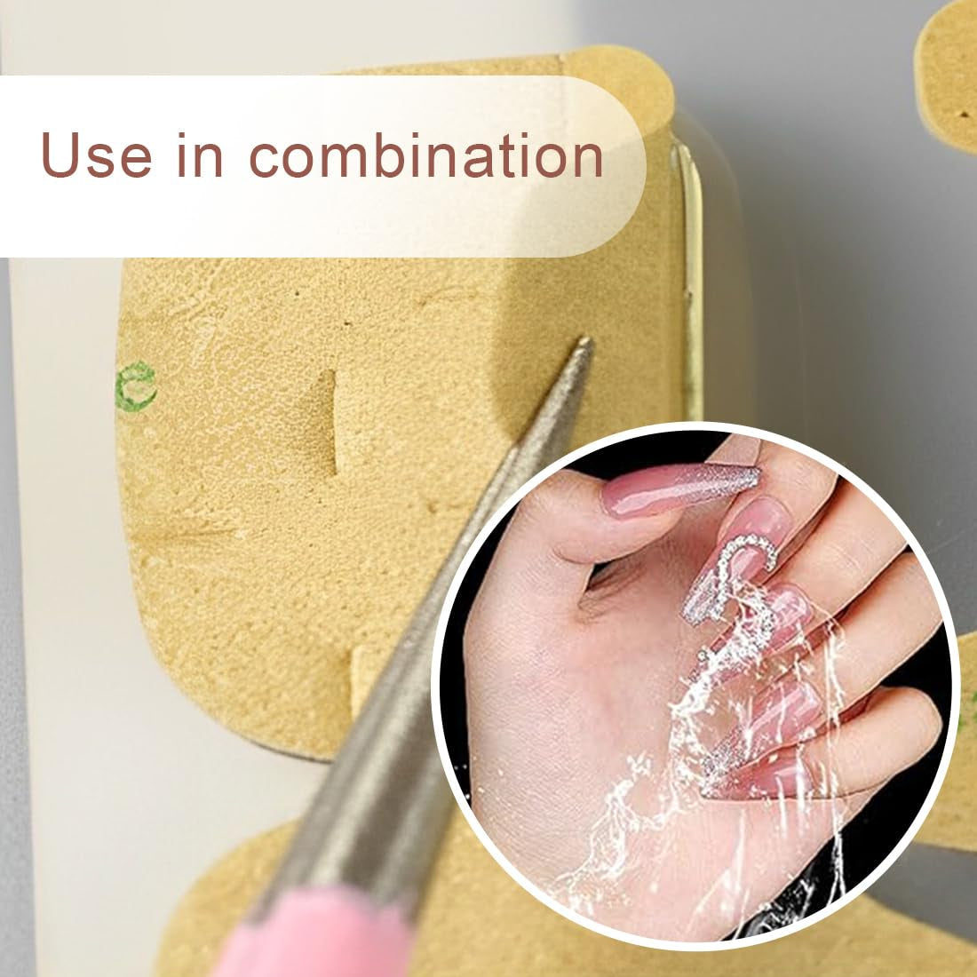 24 piezas de pegamento cuadrado blanco en uñas cortas, patrón floral degradado rosa, uñas artificiales, uñas postizas, uñas cuadradas francesas, uñas artificiales para mujeres