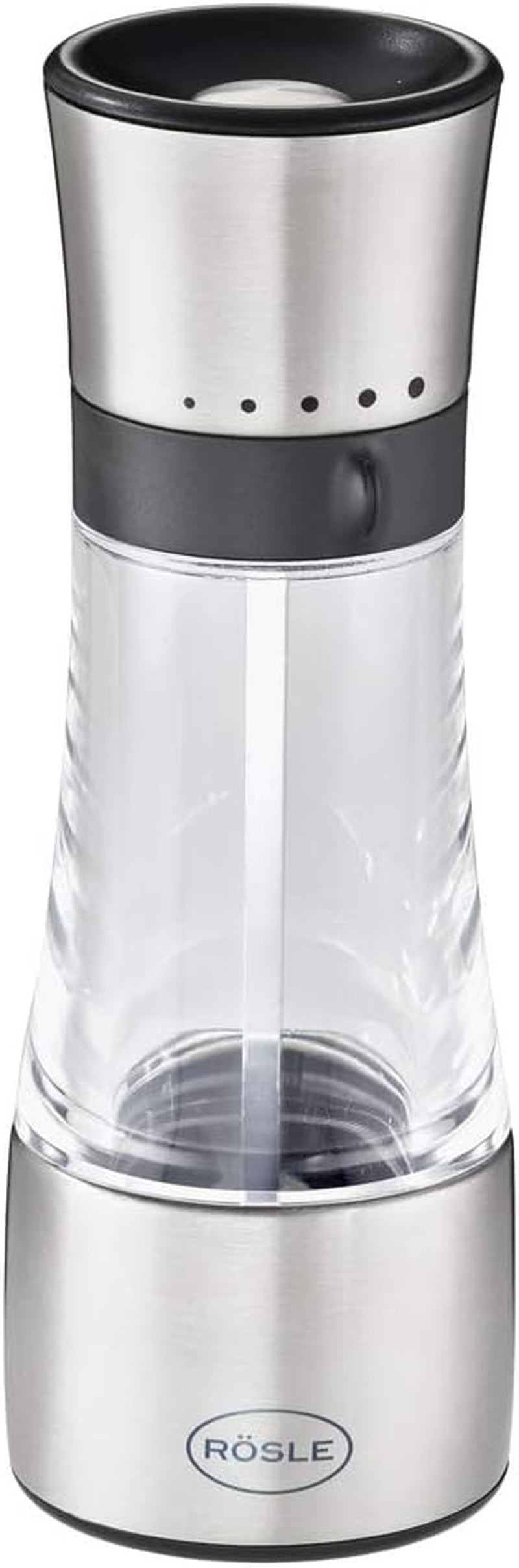 RÖSLE Molinillo de nuez moscada, acero inoxidable 18/10 Pelador Naty Shop Gewürzmühle