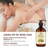 Aceite de jojoba ecológico 1 litro, 100% puro Cosmética y Belleza Naty Shop