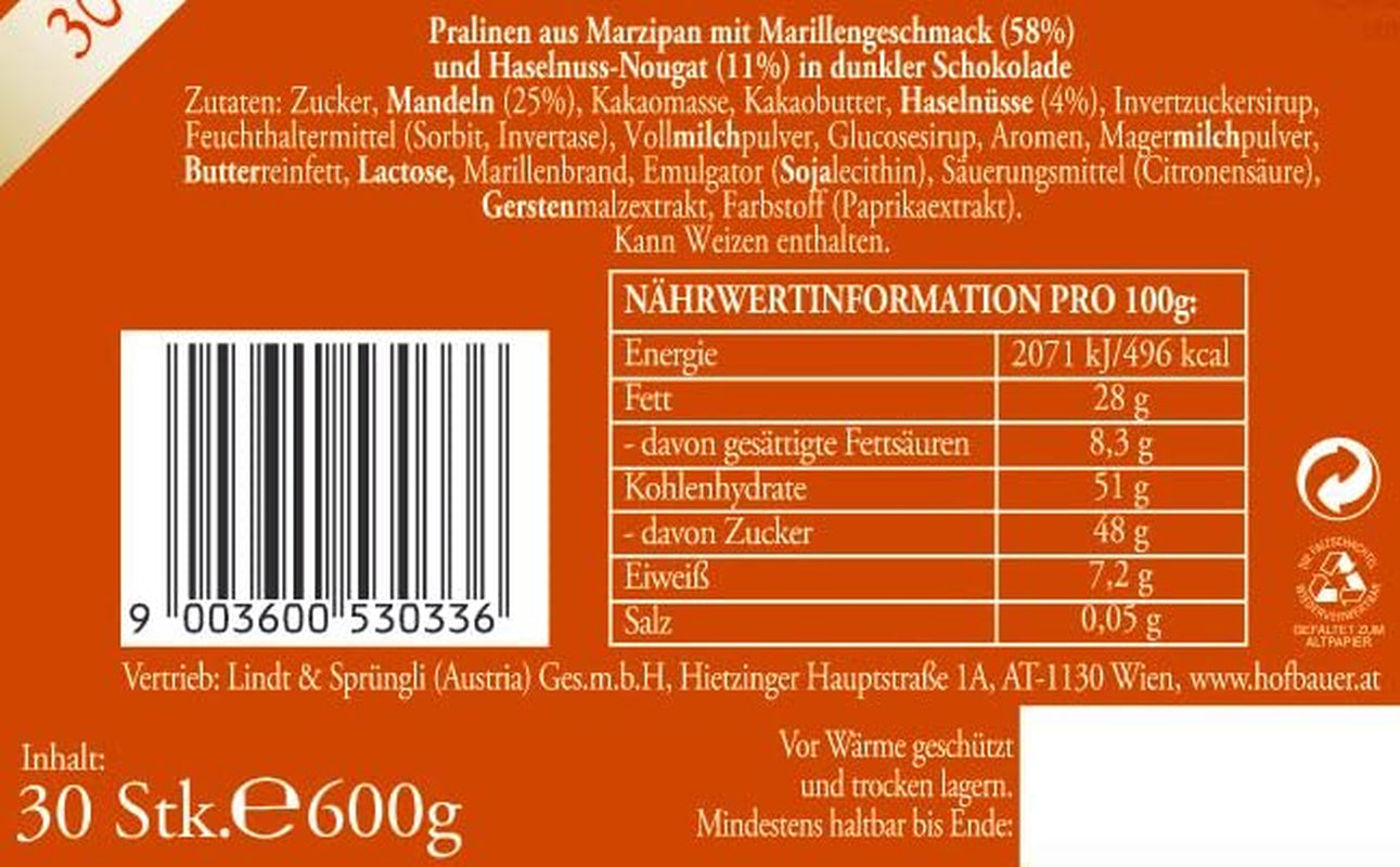 Hofbauer Vienna Sissi Balls Caja 600g (30uds)