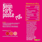 Decocino Neon Food Paste Red - Colorante alimentario en dosis altas - Para colorear tartas, muffins, cupcakes - Insípido