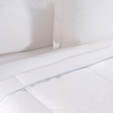 Edredón de plumas Sancarlos calentito 220X220 Cm blanco Edredones y edredones Naty Shop