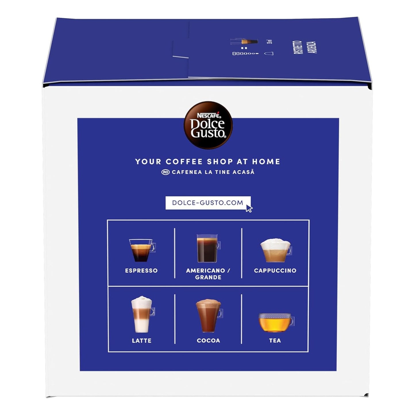 NESCAFÉ DOLCE GUSTO Espresso Ardenza Kaffeekapseln Paquete de 3 (3 x 16 Kapseln)