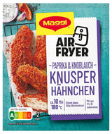 MAGGI Airfryer Knusper Hähnchen - Paprika und Knoblauch, paquete 1 (1 x 39 g)