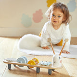 Janod - Pistas musicales Sweet Cocoon - 5 actividades musicales para niños - Educación musical temprana - Juguete de madera FSC - A partir de 12 meses, J04058 Baby Toys Naty Shop