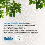 Papel higiénico Hakle Traumweich - 16 rollos, limpieza suave para el bienestar (paquete de 2)
