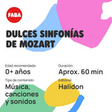 Personaje sonoro - dulce sinfonía de Mozart - canciones - juguete, contenidos educativos, español, niños desde 0 años, multicolor, FFL30003 Bebe Naty Shop juguetes