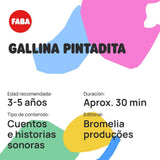 Caracter Sonoro - Gallina Pintadita - Cuentos y cuentos sonoros para niñas y niños de 2 a 4 años, juguetes y contenidos educativos en español Juguetes Bebe Naty Shop