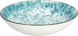 Kalos, vajilla para 6 personas, 18 piezas, porcelana, azul claro