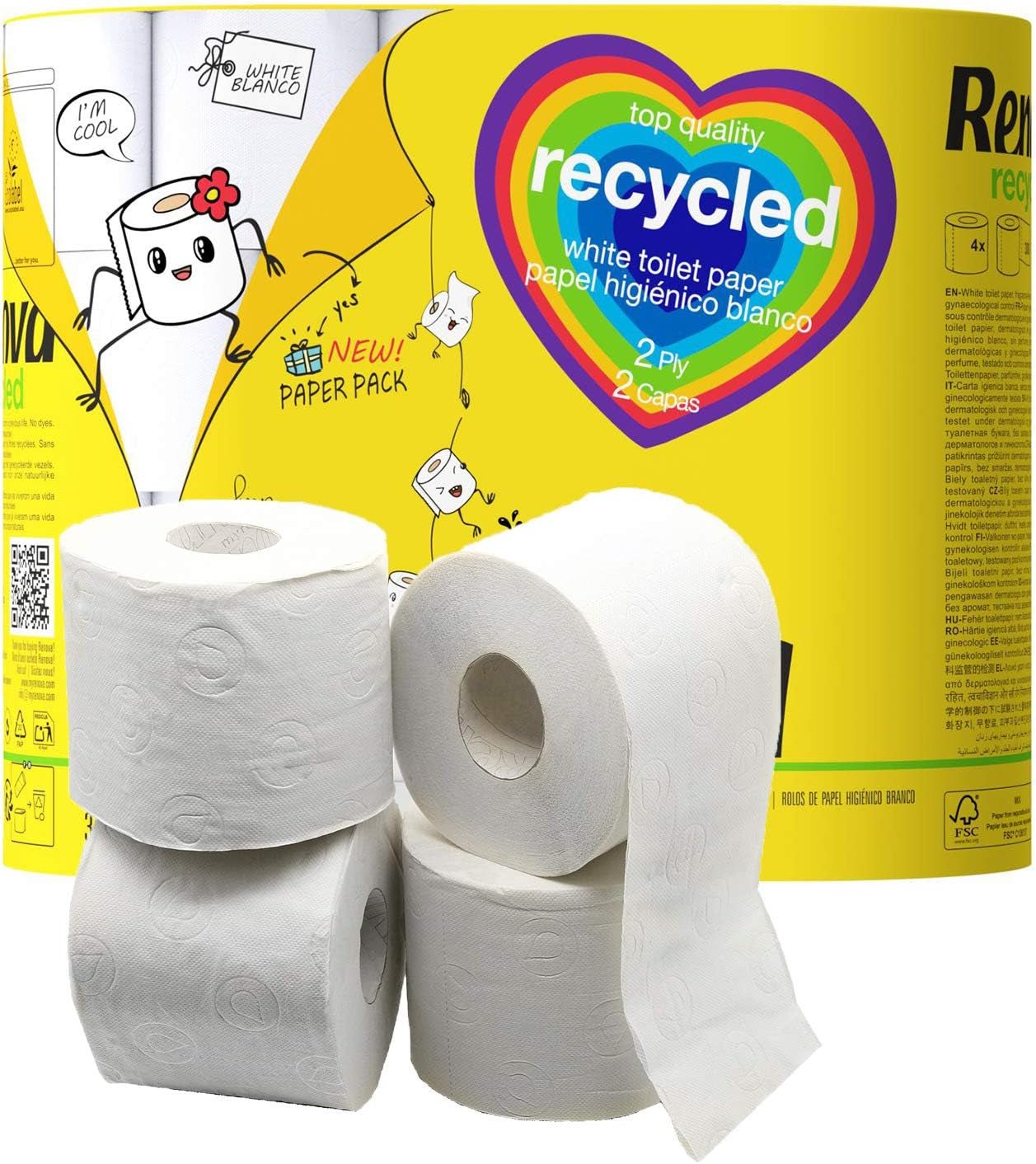 Papel higiénico Renova - 1 pieza