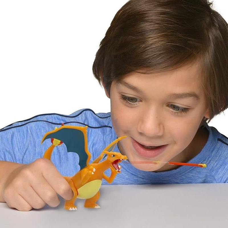 Pokémon PKW0368 - Figura Battle Feature - Figura móvil oficial de Glurak 11,5 cm Figuras de acción Naty Shop