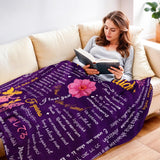 Regalos para mamá, regalo de aniversario para parejas, mujeres hermosas, esposos, hermanas y madres, seguridad ideal para el día de la madre, día de San Valentín y Navidad Camas y mantas de 50 X 60 pulgadas Yasrlvun