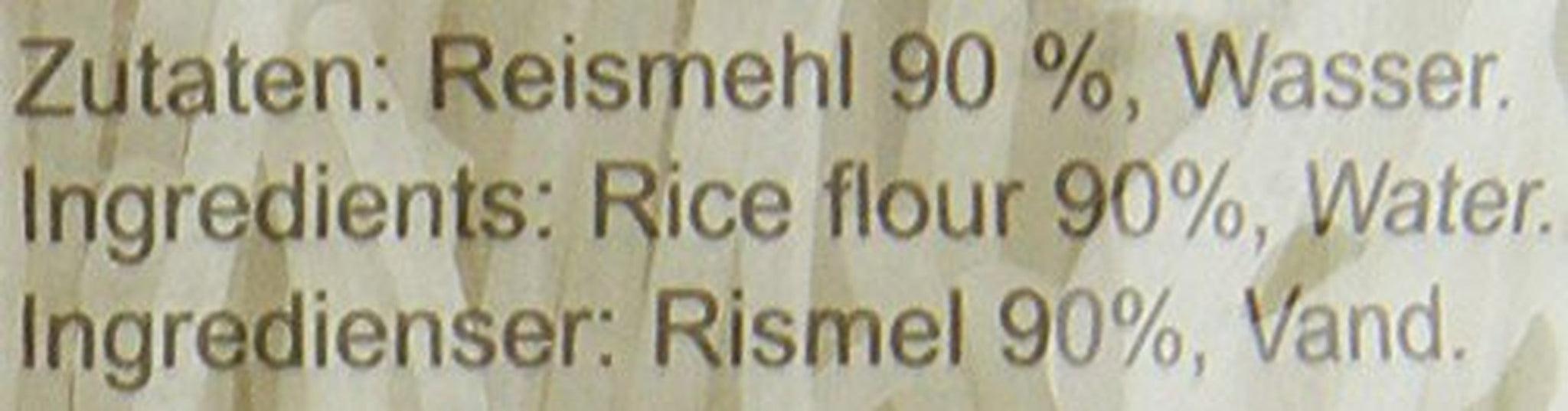 Fideos de arroz Ricefield, fideos, 2 mm, Bun Gao (1 x 400 g)