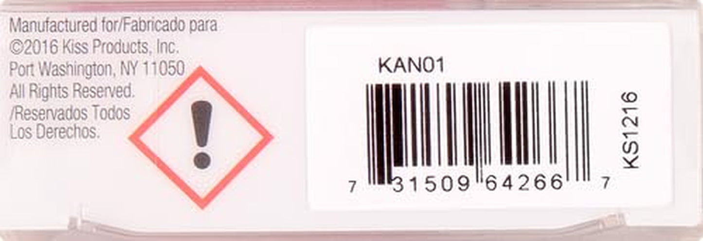 Kiss Nude Nails - Uñas increíbles (paquete de 2)