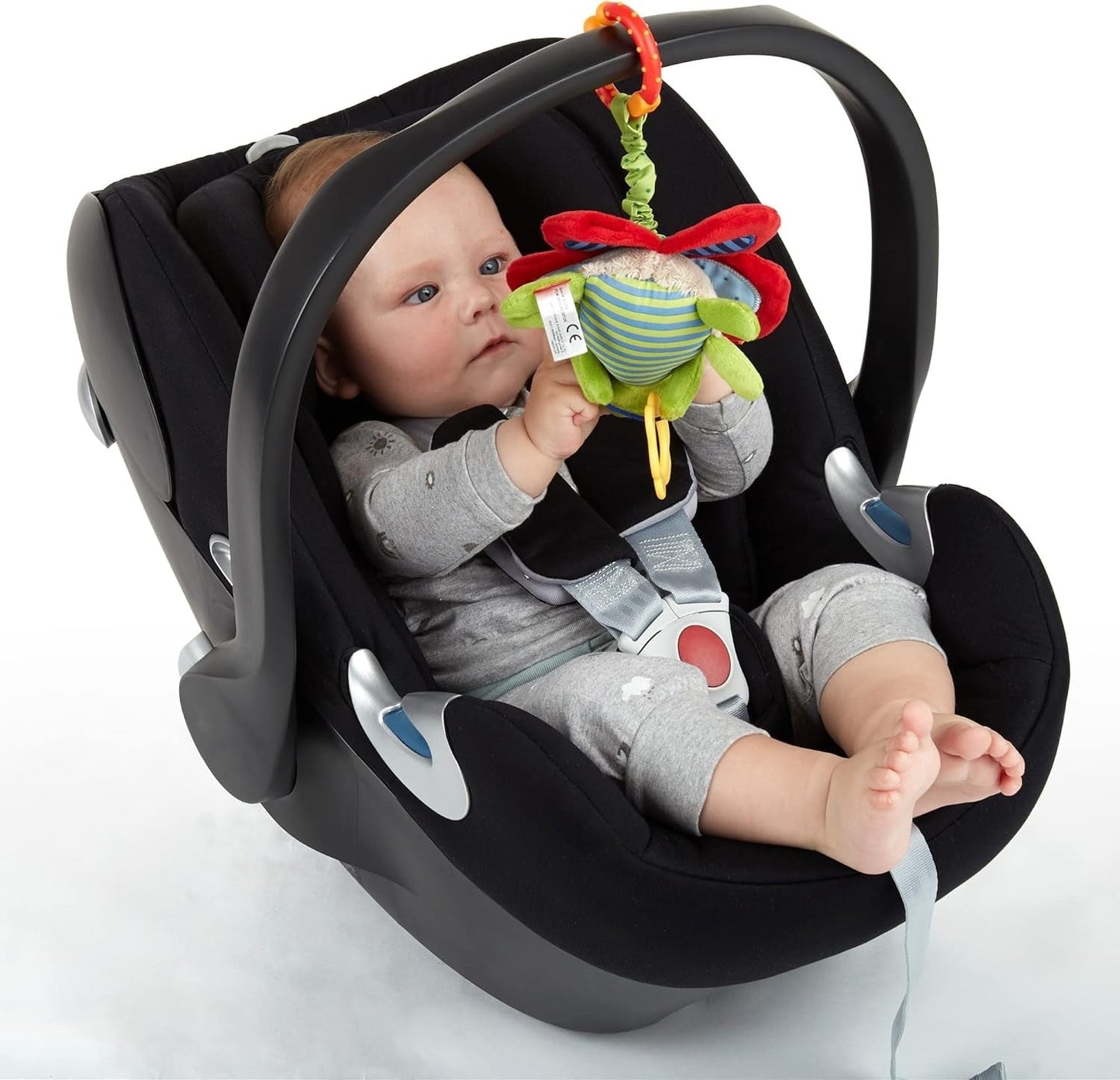 SIGIKID 42206 Colgante Mariposa Actividad Bebé PlayQ juguete bebé niña y niño recomendado a partir de 3 meses Baby Toys Naty Shop