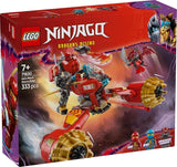 LEGO NINJAGO Robot Jinete de la Tormenta de Kai - Moto voladora de juguete con 3 minifiguras - Robot con cabeza, brazos y piernas móviles - Juguete de construcción - Regalo para niños y niñas a partir de 7 años 71830 Juegos de construcción Besuche den LEGO-Store