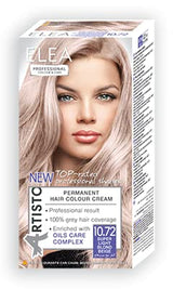 Color & Care coloración permanente 120ml, resultado profesional, cobertura de canas, enriquecido con complejos de cuidado en aceite-Color de larga duración (10.1 Rubio Súper Claro Ceniza) Naty Shop Tinte Capilar 10.72 Rubio Súper Claro Beige