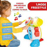 Chicco 00009820100000 Mi First Batería con Luces y Sonidos, 3 Modos de Juego Instrumento Musical con Batería para Niños, Multicolor, Grande Jucarii Bebe Naty Shop