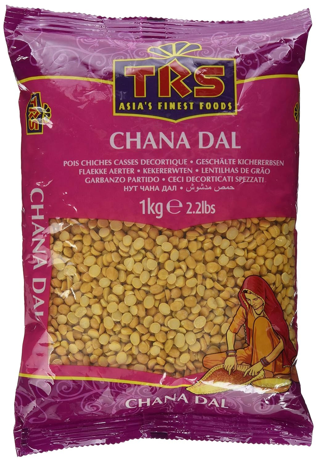TRS - Garbanzos (Chana Dal) - (1 x 1 kg)