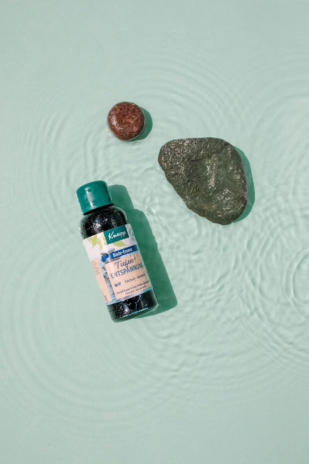 Kneipp, aceite de baño con aceite esencial natural de pachulí y extracto de sándalo para una relajación profunda y calmante, 100ml Naty Shop