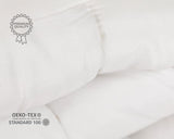 Edredón TRAMAS+ 200 Gr/M² para camas de fibras huecas siliconadas - 150X220 Cm - Certificado Oeko Tex - Blanco, suave, cálido, minimalista - Cama 90 Cm Edredones y edredones Naty Shop