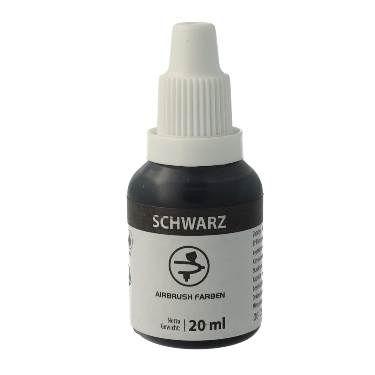 Colorante alimentario Bakeryteam Airbrush Negro 20ml