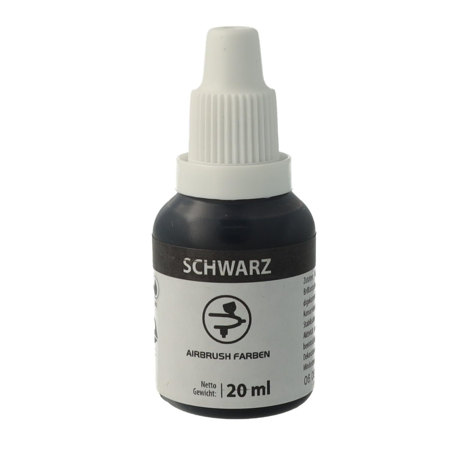 Colorante alimentario Bakeryteam Airbrush Negro 20ml