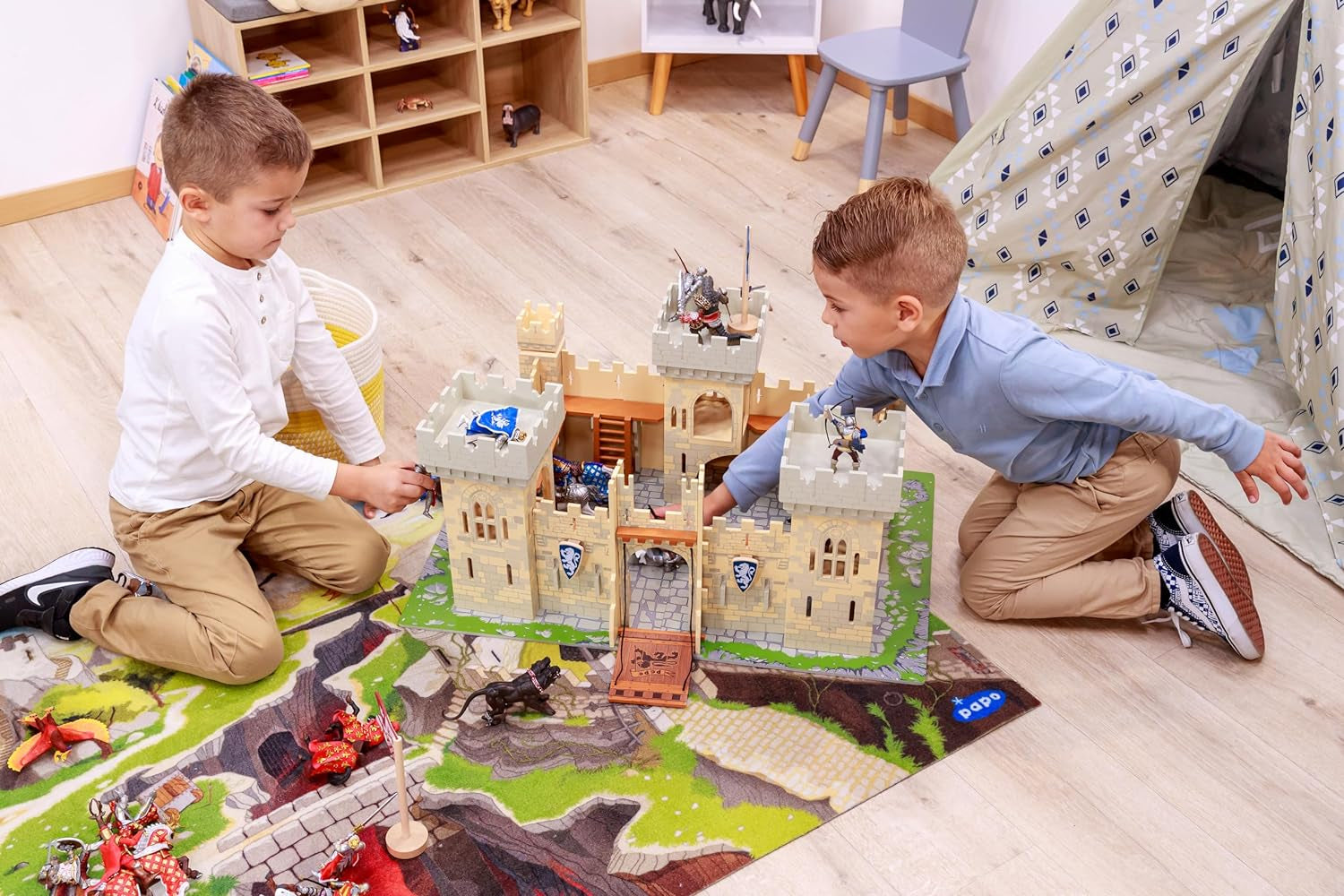 Papo - 36025 - Golem de hielo - Medieval y Fantasía - Para niños - Apto para niños y niñas - A partir de 3 años Figuras de acción Naty Shop
