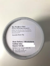 Solaris Té orgánico Chai té blanco 25 g
