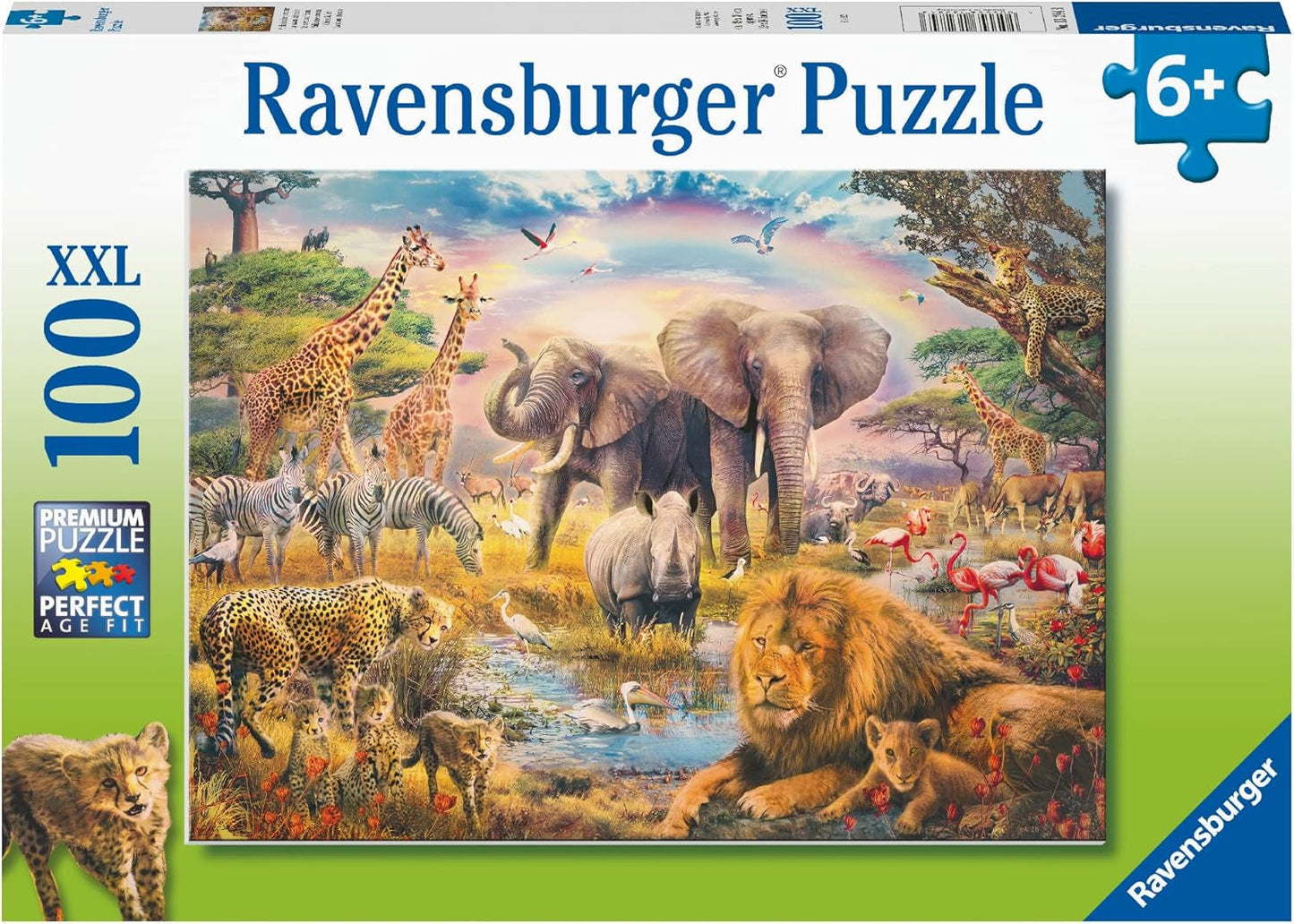 Puzzle Infantil Ravensburger - Sabana Africana - Puzzle de 100 piezas para niños a partir de 6 años Puzzle Naty Shop Default Title