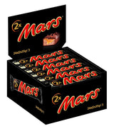Barritas de chocolate Mars, con caramelo, turrón y chocolate con leche, 32 paquetes x 51g