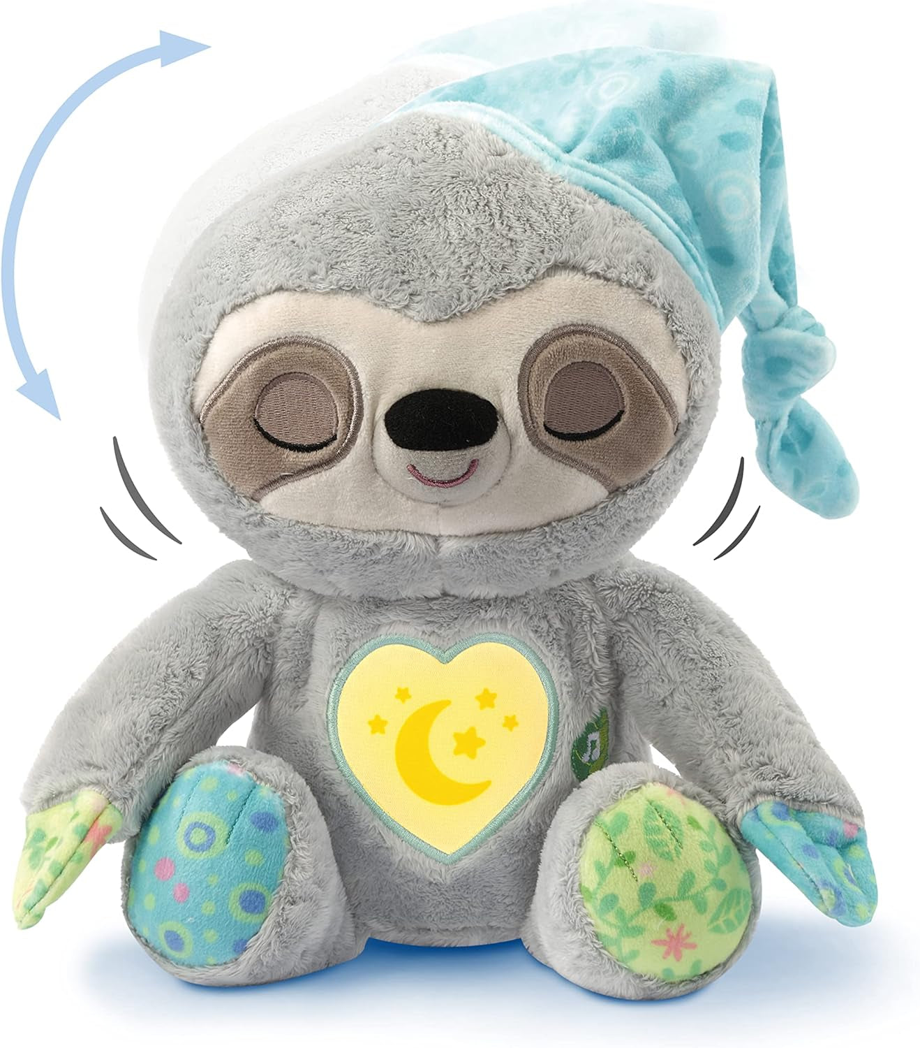 VTech Baby Schnarchi, el perezoso dormilón - Lindo peluche para ayudarte a conciliar el sueño - Con sonidos naturales y cotidianos, música y luz nocturna - Para bebés desde el nacimiento Bebe Naty Shop Toys Default Title