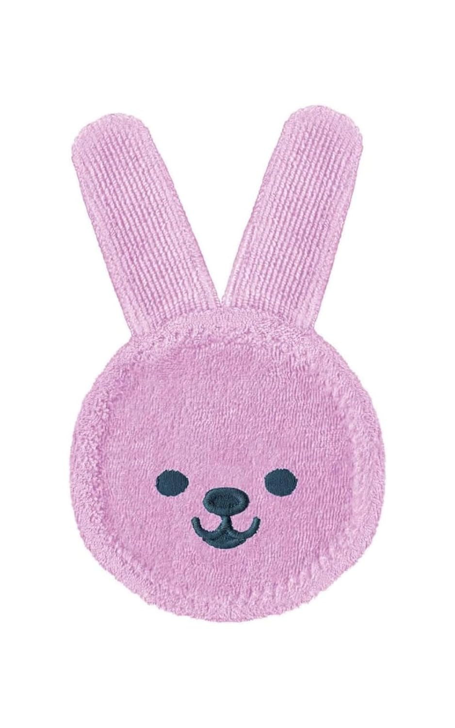 MAM Mordedor de Conejo, Guante de Microfibra para el Cuidado Bucal, 0+ Meses, Rosa
