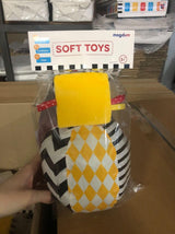 magdum 2 set juego cubo bebe + pelota de tela - juguete motricidad a partir de 1 año - juguete para niños 6 meses - juguete Montessori - juguete educativo 1 año - regalo para niños - pelota para niños - cubo para niños - regalos para niños Juguetes Bebe Naty Shop