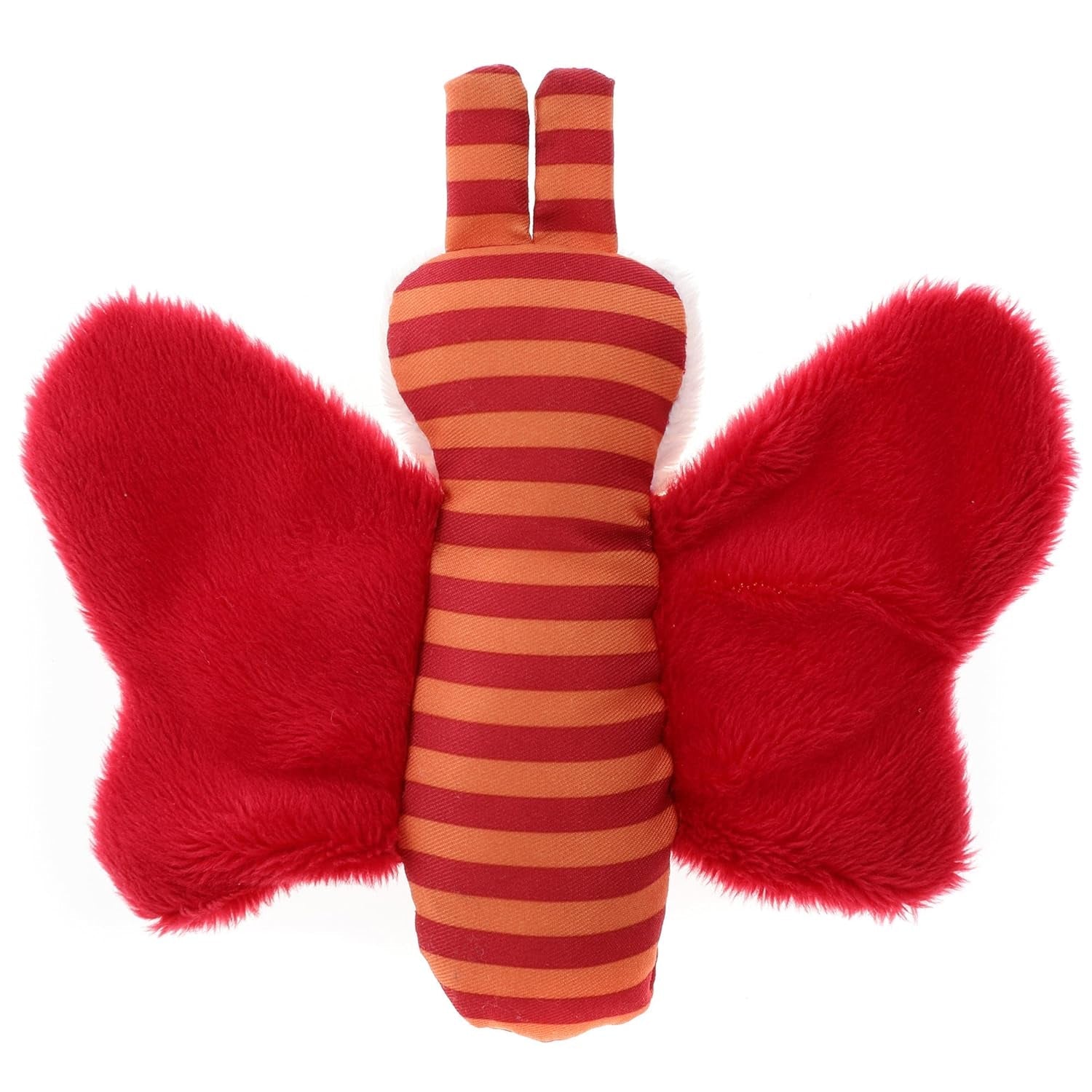 41174 Cascabel Estrellas Rojas juguete para bebé niña y niño recomendado desde el nacimiento marrón & 41181 Juguete atrapamariposas Juguete para bebé niña y niño Estrellas Rojas recomendado desde el nacimiento naranja Bebe Naty Shop Juguetes