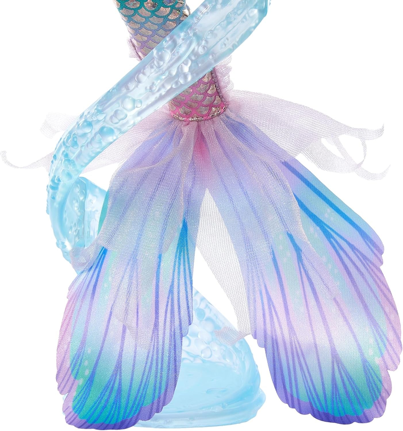 Mattel Disney Ariel La Sirenita - Muñeca Sirena de Lujo con Cuentas para el Cabello y Soporte para muñecas para Juego imaginativo y exhibición, para niños a Partir de 3 años, HNF42