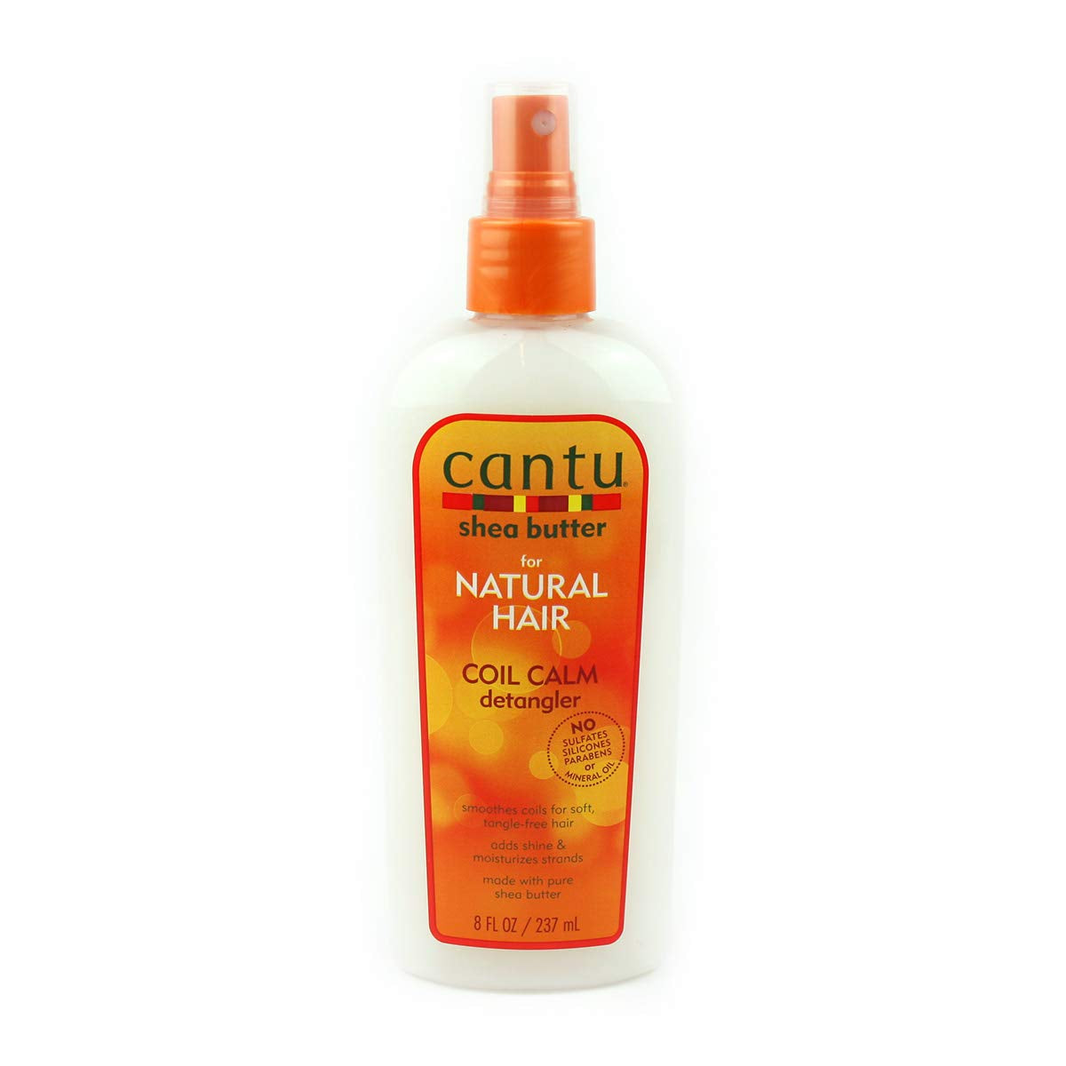 Manteca De Karité COIL CALM Spray Desenredante 237ml Productos para desenredar el cabello Naty Shop 237 Ml (1 pack)