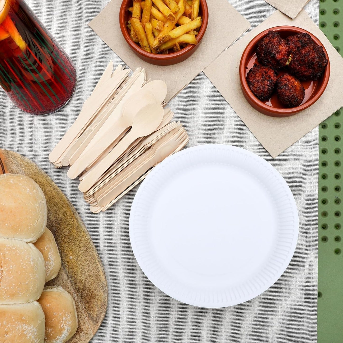 Tipo de mesa | 100 Paquetes a Granel Servilletas de Papel Reciclado Suaves Servilletas de Fiesta Desechables Marrón Adecuadas para Uso Diario Kraft Ecológico Sin Blanquear Compostable Hecho en la UE 2 Capas 33cm