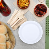 Tipo de mesa | 100 Paquetes a Granel Servilletas de Papel Reciclado Suaves Servilletas de Fiesta Desechables Marrón Adecuadas para Uso Diario Kraft Ecológico Sin Blanquear Compostable Hecho en la UE 2 Capas 33cm
