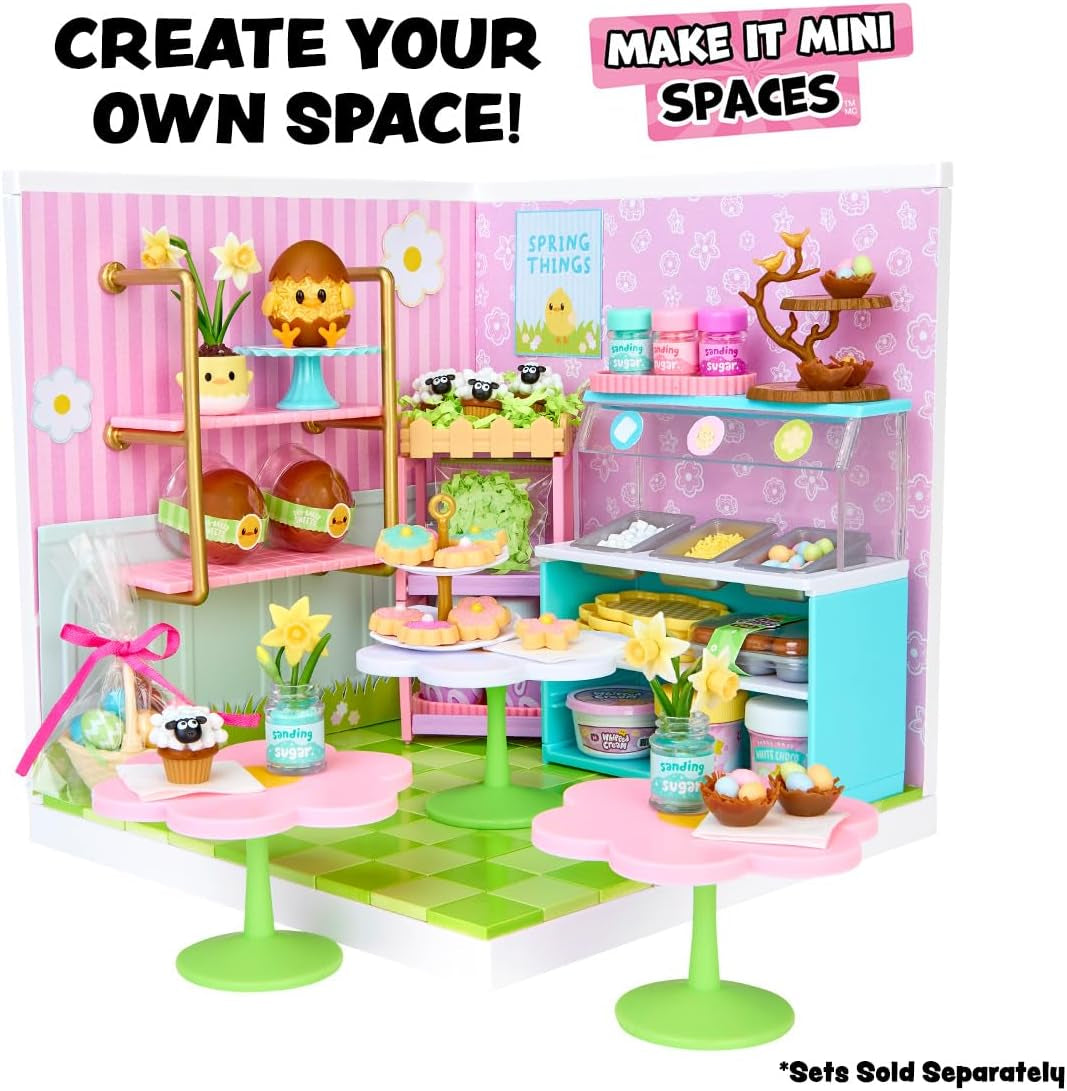 Miniverse Make It Mini Spring Series de MGA - Coleccionables en miniatura de resina de temporada para bricolaje y exhibición con réplica, ingredientes no comestibles - Para coleccionistas y niños de 8 años en adelante
