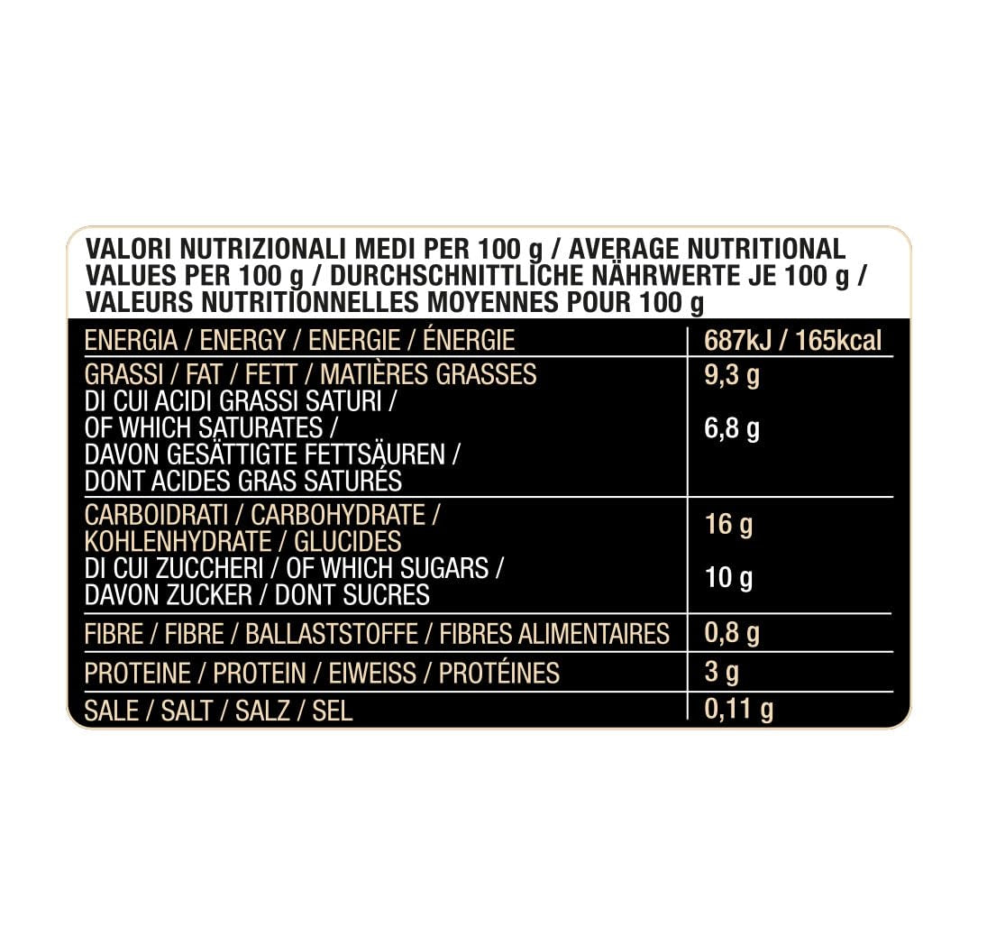 Caffè Borbone Baileys Kaffeecreme - Creme auf Milchbasis mit lactosefreiem, löslichem Kaffee, mit Baileys - sin lactosa y sin gluten - Caja de cartón de 550 gramos