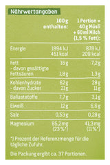 Dr. Oetker Vitalis Classic Crispy Muesli: paquete grande de muesli crujiente para el desayuno con pasas, 1 paquete, 1,5 kg
