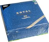 Papstar, 50 servilletas "Colección ROYAL" pliegue 1/4 40 Cm X 40 Cm champán "Casali", #84877