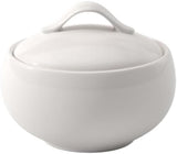 Villeroy & Boch New Cottage Basic Sugar Bowl, 450 ml, altura: 6,5 cm, porcelana premium, blanca